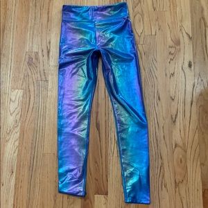 Carbon38 mermaid iridescent Takara leggings